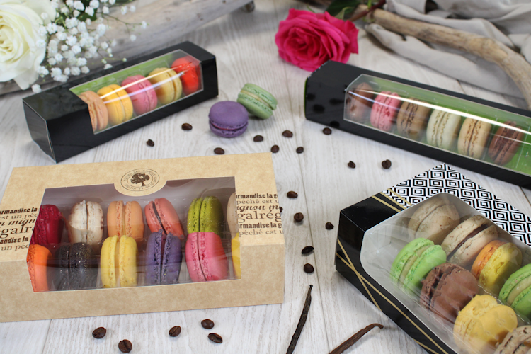 Boîtes macarons