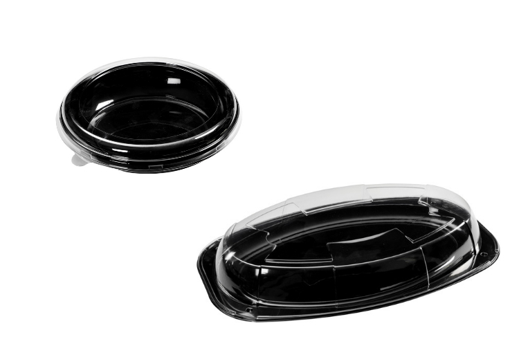 Plat en alu et plat en PET